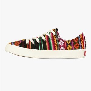 Inkkas - Black Spectrum Low Top Canvas Sneaker - Handcrafted Artisan 10